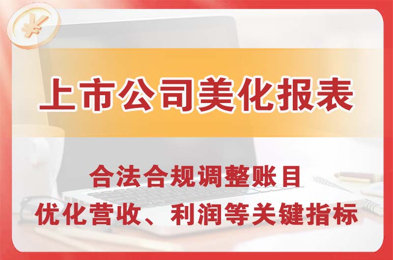 池州上市公司美化报表